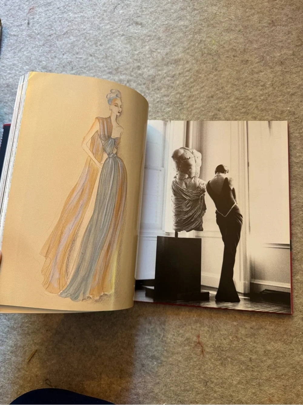Dusk Till Dawn Red Fashion Hardcover Coffee Table Book